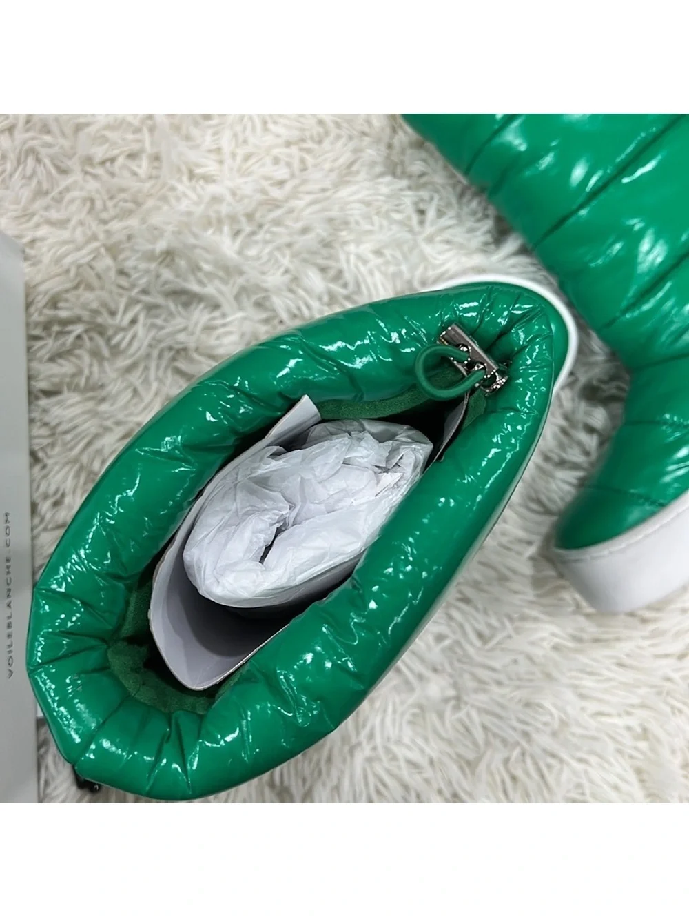 JEFFREY CAMPBELL SNOWED 2 PLATFORM WINTER BOOT IN GREEN